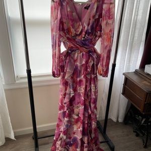 Aqua evening dress size 10